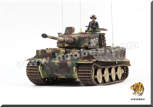 1/16 Tiger I late(Wittmann)Heavy Tank With Master painting(camouflage&Zimmerit) ARTR 6607FCZ