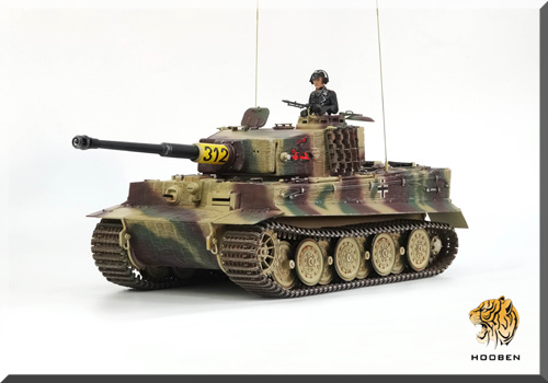 1/16 Tiger I(312)late Heavy Tank With Master painting(camouflage&Zimmerit)ARTR 6607FCZ