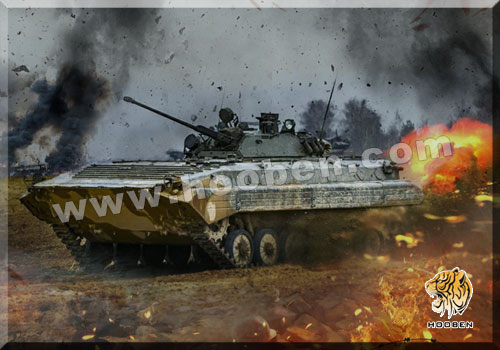 1/10 BMP-2步兵战车 (纯色) 成品 6723F