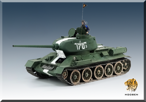 1:10 Soviet T-34/85 Medium Tank RTR 6774F