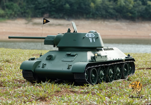 1:10 苏联T-34/76中型坦克(圆边六角螺母/米老&#