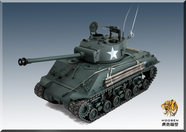 1:10 美国M4A3E8中型坦克